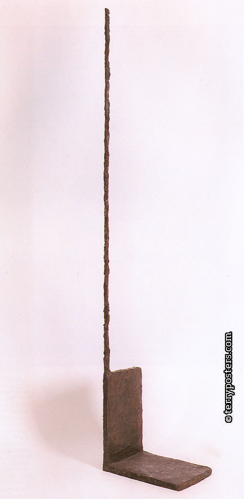 Figure: bronze, 204 x 40 26 cm; 1975