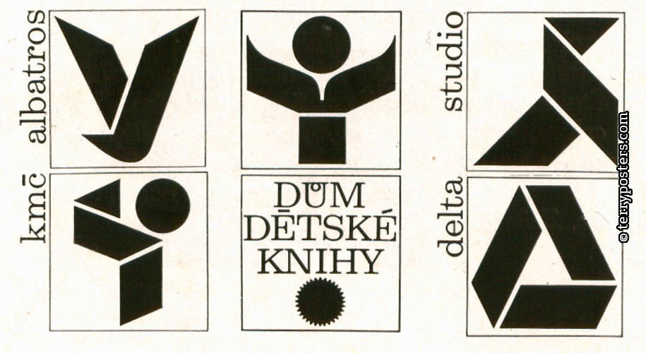 Komplex symbolů pro nakladatelství Albatros; 1967