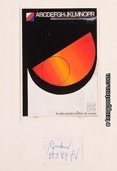 Glass, Porzellan, Keramik: Návrh na plakát; 1987