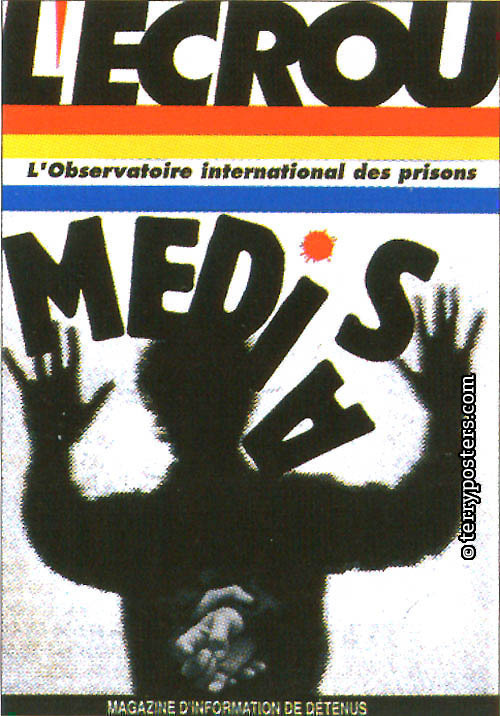 L´Ecrou. L´Observatoire International des Prisons: cover layout; 1990