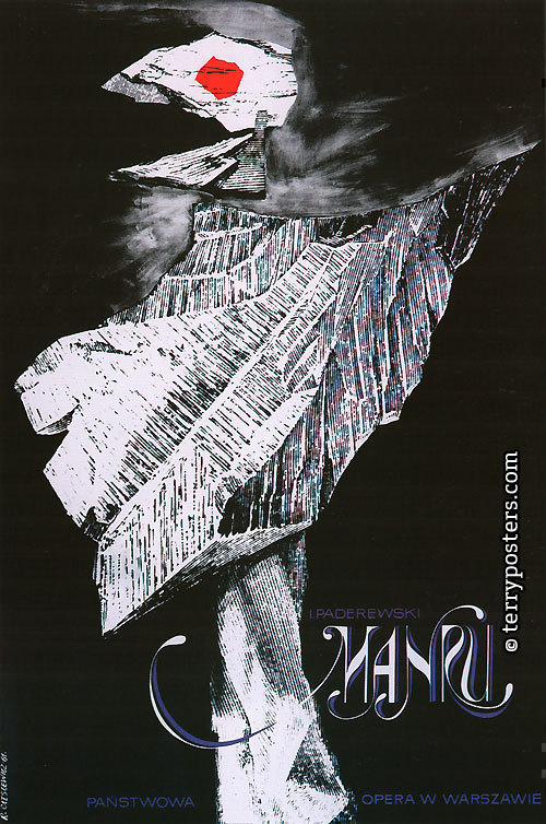 Manru: Opera poster; 1961
