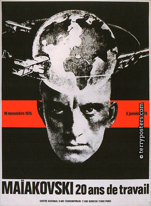 Maiakowski, 20 ans de travail: Poster; 1975