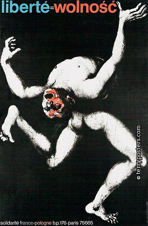 Liberté-wolnosc: Poster; 1982