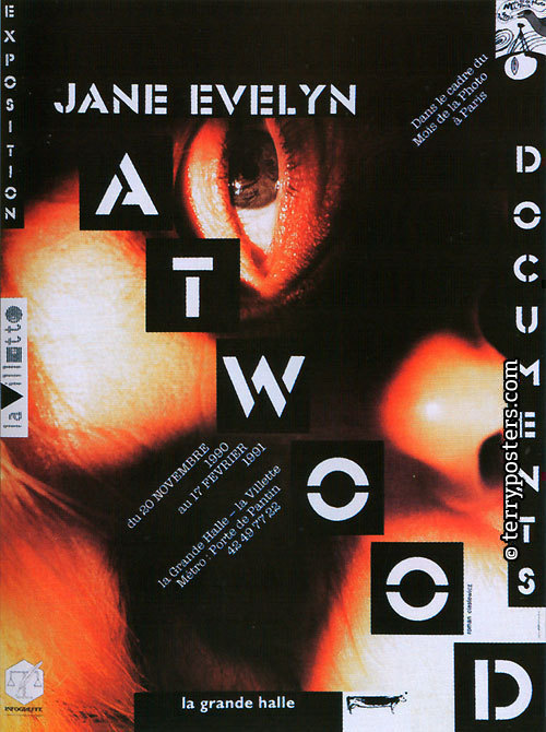 Jane Evelyn Atwood.Document, exposition: Poster; 1991