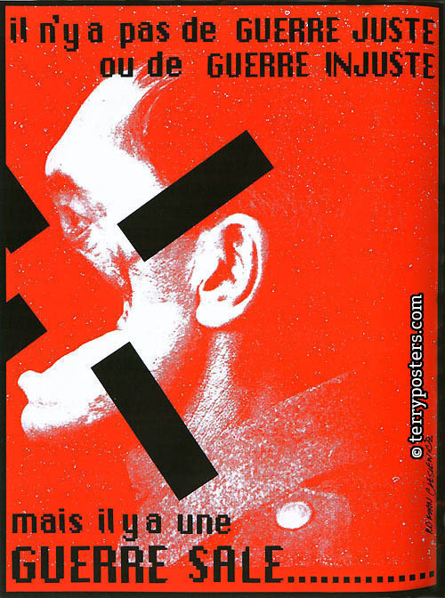 II n´y a pas de guerre juste..:Poster; 1994
