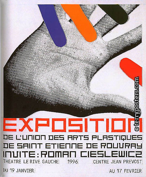 Exposition…Saint Etienne: Exhibition poster design