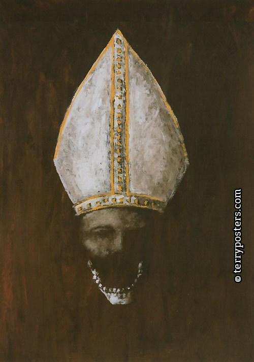 Ekleziasta, 1992 / oil paint, paper, 70,5 x 50 cm /