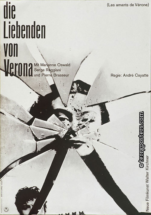 Die Liebenden von Verona; filmový plakát; 1948