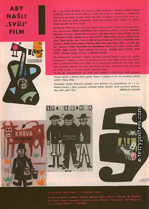 To find their movie: Jaroslav Slovák - Movie News 1 / 1964