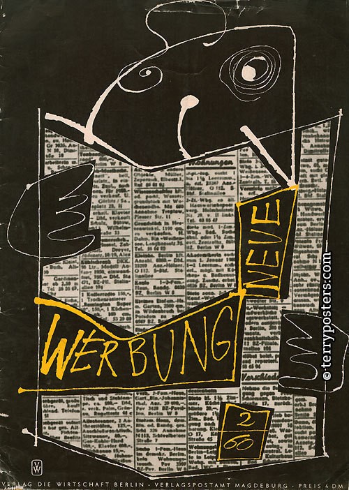 Neue Werbung: Verlag Die Wirtschaft - Berlin, ročník 7 číslo 2; 1960