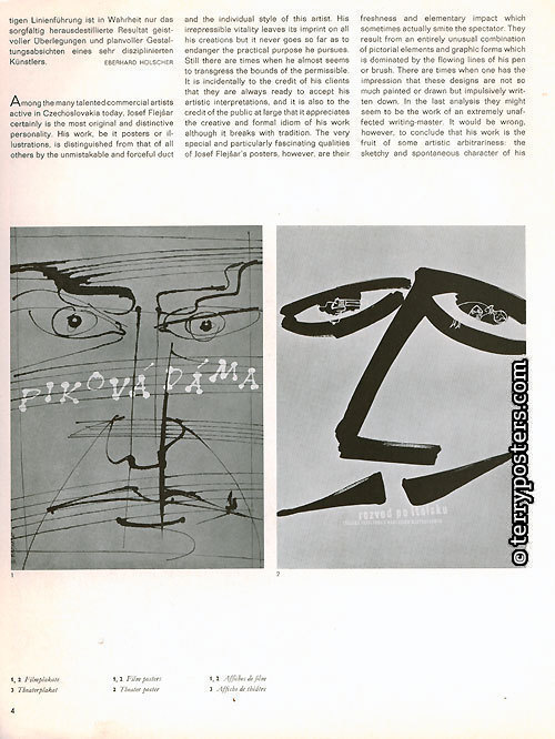 Gebrauchsgraphik: F. Bruckmann, ročník 34 číslo 1; 1963