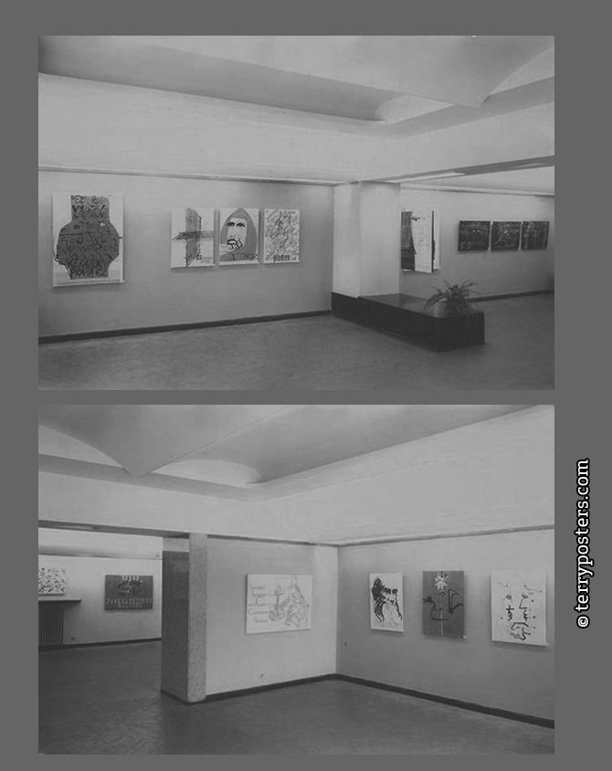 Poster Exhibition - Gallery Václav Špála; 1962