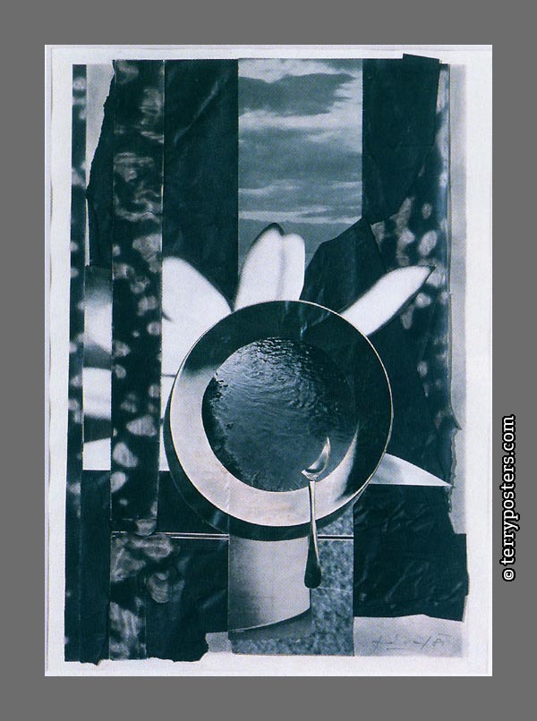 Černá neděle: koláž, papír, 44 x 32 cm; 1981