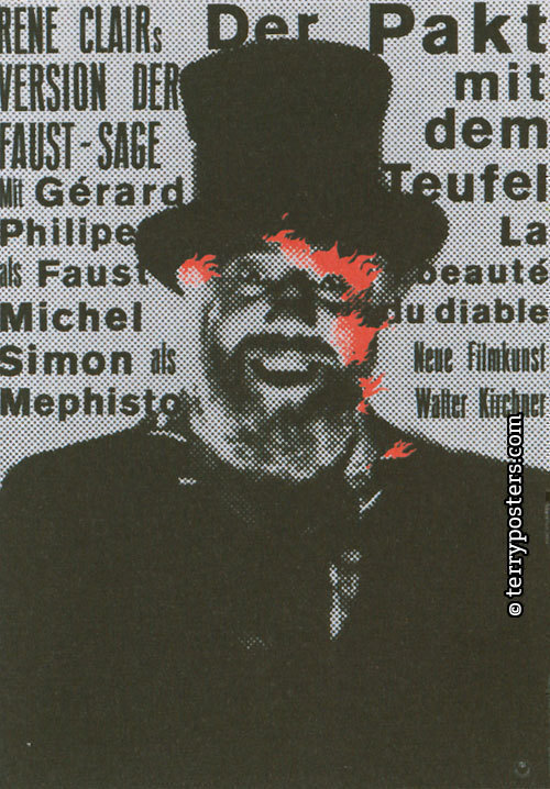 Den Pakt mit den Teufel / Beauty and the Devil; Neue Filmkunst; Filmový plakát; 1964