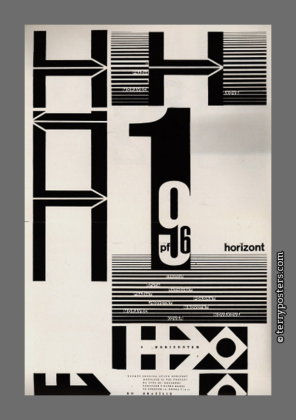 Typo + graphic; Cataloque of the exhibition in The Moravian Gallery in Brno; 1969