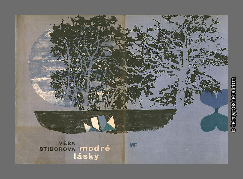 Věra Stiborová: Modré lásky - Mladá fronta / Mladé cesty; 1963